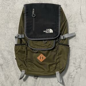 The North Face Backpack M Green Laptop Commuter Bookbag